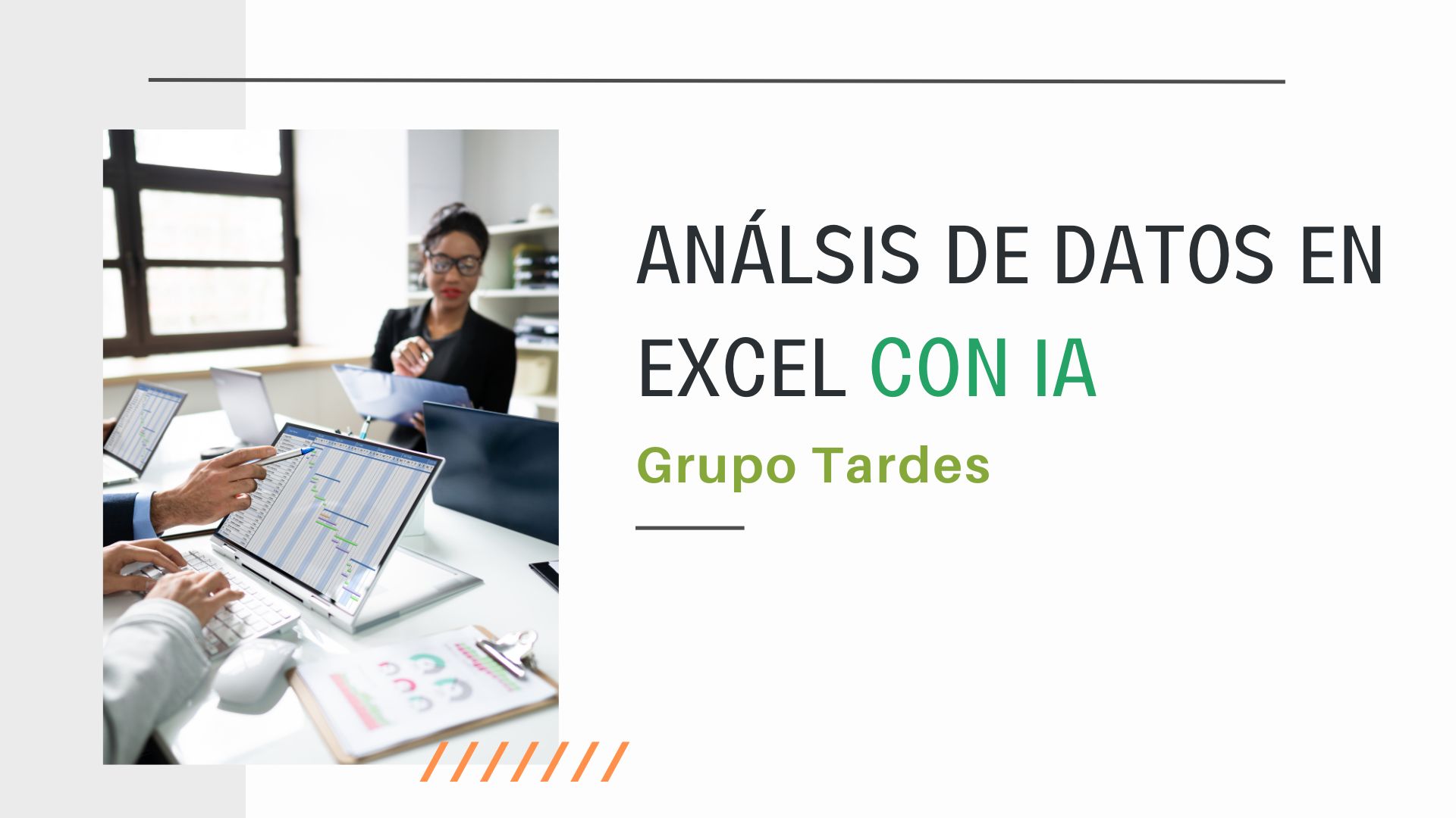 Course Image Análisis de Datos en Excel con IA - Tardes